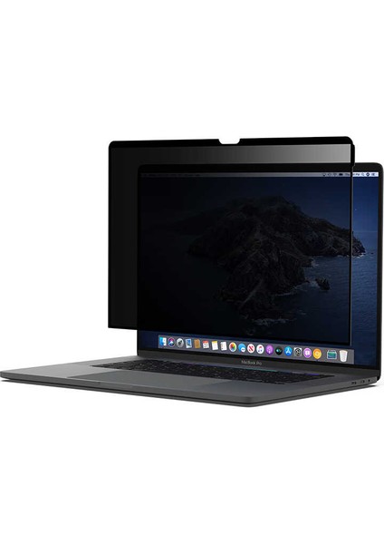 Macbook Air 13 M1 2021 A2337 Uyumlu Mıknatıslı Privacy Hayalet Ekran Koruyucu