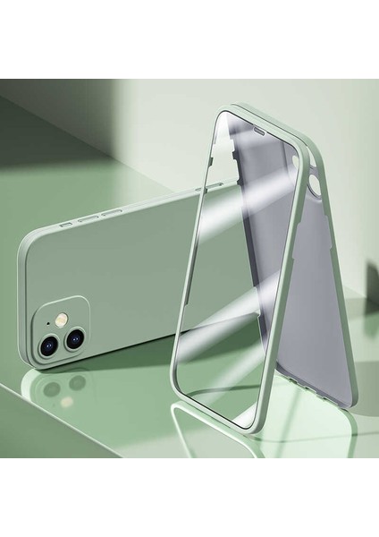 Apple iPhone 12 Kılıf Benks Full Covered 360 Ön Arka Koruma Kapak