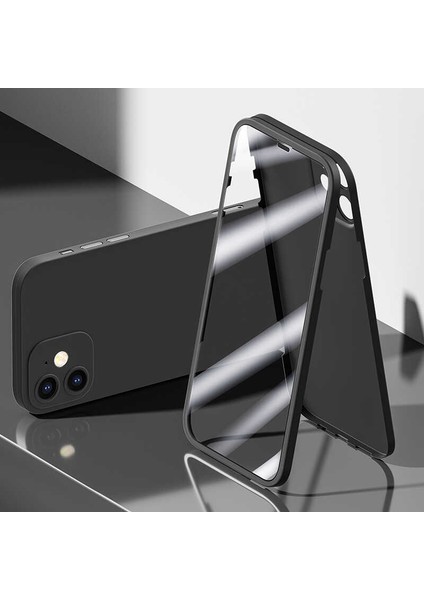 Apple iPhone 12 Kılıf Benks Full Covered 360 Ön Arka Koruma Kapak