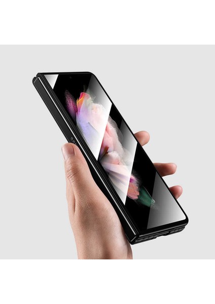 Galaxy Z Fold 3 Kılıf Benks 3 In 1 Suit Kapak