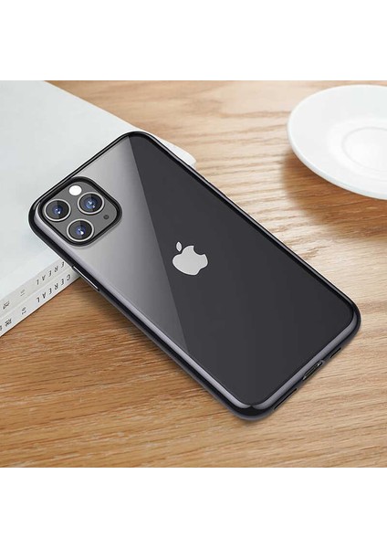 Apple iPhone 11 Pro Köşeleri Parlak Renkli Benks Magic Glitz Transparent Kapak