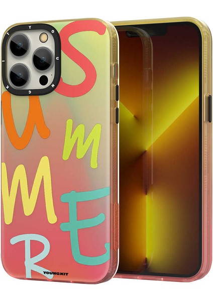 Apple iPhone 13 Pro Kılıf Youngkit Summer Serisi Kapak