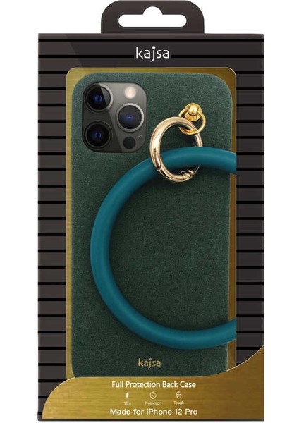 Apple iPhone 12 Pro Kılıf Kajsa Splendid Serisi Morandi Ring Kapak modelleri