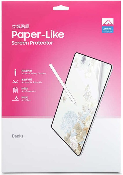 Galaxy Tab S6 Lite P610 Benks Paper-Like Ekran Koruyucu