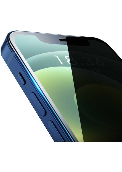 Apple iPhone Xr 6.1 Wiwu Hayalet Gizli Hd Anti-Peep Ekran Koruyucu