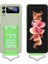 For Samsung Galaxy Z Flip 4 Macaroon Kıpırdama Sağ Plastik Cep Telefonu Kılıfları Kılıflar (Yurt Dışından) 1