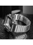 ​​​Apple Watch 7 8 45mm Kordon Swatch Tarzı Paslanmaz Baklalı Metal Kasa Kordon 2