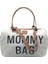 Babysi Mommy Bag Exclusive Ekru Kuzu Peluş 3 Lü Set Baby Anne Bebek Bakım ve Kadın Çantası 2