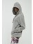 Gri Kapüşonlu Sweatshirt 5