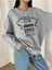 Kadın Saint Paradise Baskılı Oversize Sweatshirt 1