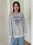 Kadın Saint Paradise Baskılı Oversize Sweatshirt 5