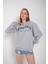 California 1984 Baskılı Oversize Sweatshirt 2