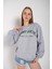 California 1984 Baskılı Oversize Sweatshirt 3