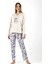 56183 Bej Pijama Takımı 4