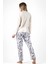 56183 Bej Pijama Takımı 2
