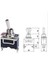 C511B On-Off Toggle Swich 2 Alıcılı Geçiş Anahtarı 15A 250V Açma -Kapama 5