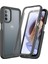 Motorola Moto G71 5g Için Bumper Yerleşik Ekran 360 Tam Koruma Kapaklı Kılıf (Yurt Dışından) 1