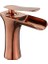 Rose Gold Modern Kısa Lavabo Dizayn Bataryası 1