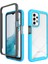 Samsung Galaxy A23 4g Için Çift Katmanlı Şeffaf Bumper Tam Koruma Kapaklı Kılıf (Yurt Dışından) 1