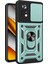 Xiaomi Poco X4 Pro 5g Için Kaydırmalı Kamera Kapaklı ve Halka Tutucu Standlı Sağlam Zırh Koruma Çantası Kılıf (Yurt Dışından) 1