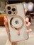 Iphone 14 Pro Max Tam Uyumlu Köşeleri Renkli Şeffaf Kamera Korumalı Magsafe Luxury Kılıf 1