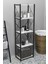 Felixce Banyo Düzenleyici Banyo Dolabı Çok Amaçlı Dolap 5 Katlı Metal Mutfak Düzenleyici 2