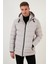Slim Fit Kapüşonlu Cepli Mont Erkek Mont 6274818 3