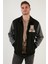 Armalı Fermuarlı Regular Fit Bomber Mont Erkek Mont 5715896 2