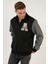 Armalı Fermuarlı Regular Fit Bomber Mont Erkek Mont 5715896 3