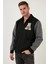 Armalı Fermuarlı Regular Fit Bomber Mont Erkek Mont 5715896 4