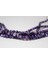 Akik Taşı Mor Yarım Dizi 8mm (7777) (18CM Uzunluğundadır) 3