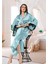 Saten Dantelli Uzun Sabahlık Kimono 5901 2