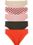Kadın Puantiyeli Model Slip Külot 5 Li Paket Set KTS1188 1