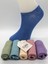 Ciho Socks Premium 6 Çift Kadın Modal Yumuşak Dokulu Penye Pamuk Pastel Renkler Patik Çorap 1