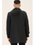 PLT8334 Dewberry Erkek Palto-Desenli Antrasit 2