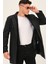 PLT8334 Dewberry Erkek Palto-Desenli Antrasit 4