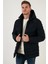 Slim Fit Kapüşonlu Cepli Mont Erkek Mont 6274818 1