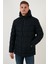 Slim Fit Kapüşonlu Cepli Mont Erkek Mont 6274818 3