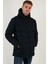 Slim Fit Kapüşonlu Cepli Mont Erkek Mont 6274818 4