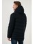 Slim Fit Kapüşonlu Cepli Mont Erkek Mont 6274818 5
