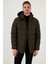 Slim Fit Kapüşonlu Cepli Mont Erkek Mont 6274818 2