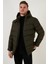Slim Fit Kapüşonlu Cepli Mont Erkek Mont 6274818 3