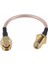 Roba RG316 10CM Erkek Dişi Sma Kablo 0-6ghz 50 Ohms 0.3db Koaksiyel 1
