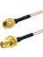 Roba RG316 10CM Erkek Dişi Sma Kablo 0-6ghz 50 Ohms 0.3db Koaksiyel 5