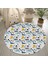 Nesa_Decor Dinozor Desenli Modern Makinada Yıkanabilir Dokuma Taban Çocuk Odası Halısı 3