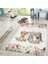 Nesa_Decor Dekoratif Özel Tasarım Ince Makinede Yıkanabilir Leke Tutmaz Modern Çocuk Odası Halısı 1