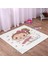 Nesa_Decor Prenses Kız Desenli Kalpli Halı Dijital Baskı Yıkanabilir Kaymaz Taban Kız Çocuk Odası Halısı 2