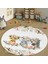 Nesa_Decor Dekoratif Özel Tasarım Ince Makinede Yıkanabilir Leke Tutmaz Modern Çocuk Odası Halısı 3