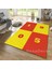 Nesa_Decor Taraftar Halısı Kaymaz Tabanl Makinede Yıkanabilir Çocuk Odası Halısı 1