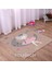 Nesa_Decor Prenses Ay Yıldız Desenli Hd Dijital Baskılı Dokuma Taban Yıkanabilir Kız Çocuk Odası Halısı 1